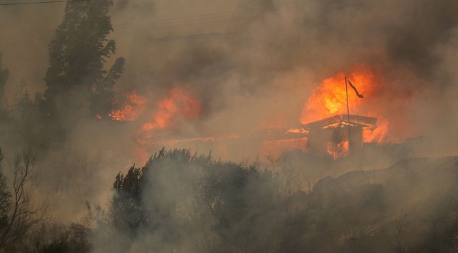 Şili'de orman yangınları: Can kaybı 112'ye çıktı