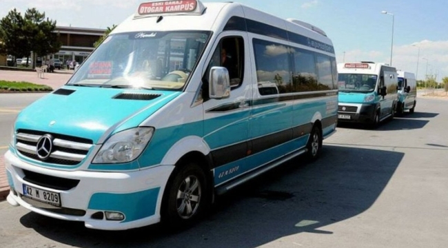 Konya'da taksi ve minibüs ücretlerine zam